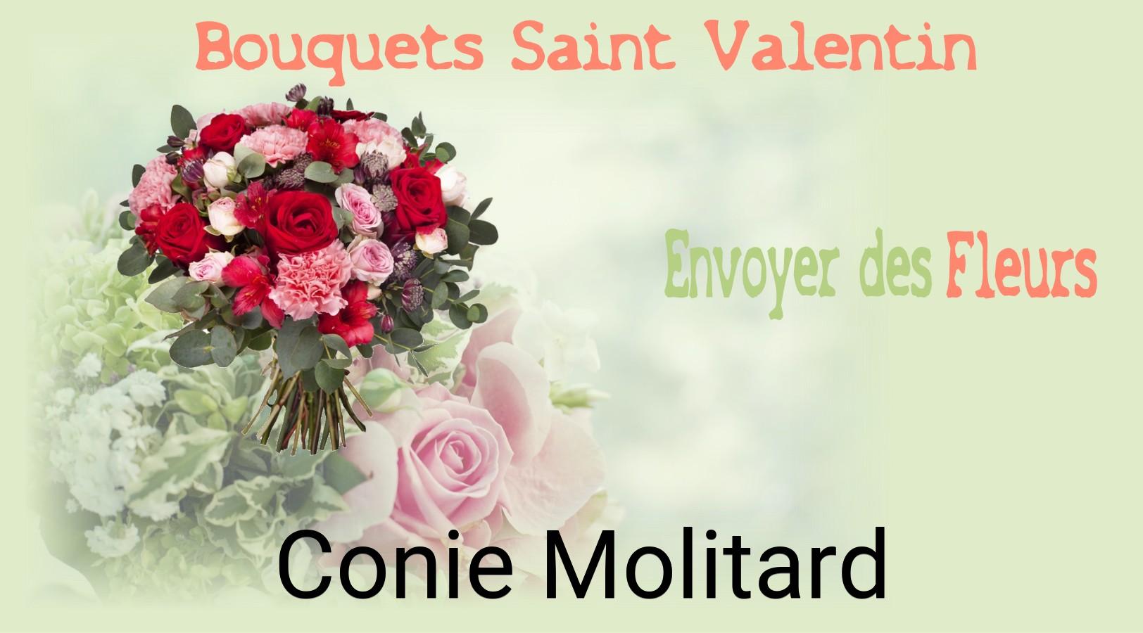Roses de Saint-Valentin livrées à Conie-Molitard